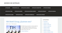 Desktop Screenshot of mundodehoteles.com